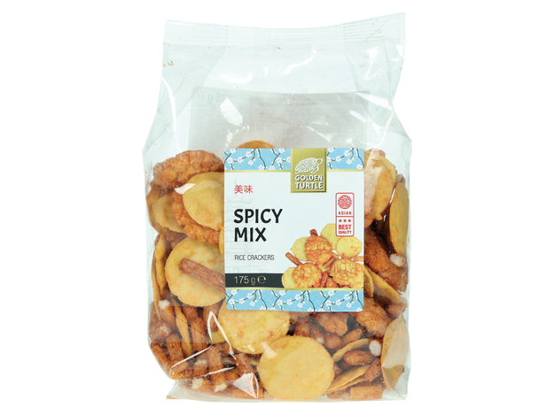 GOlDEN TURTLE Pikanter Reiscrackermix 175g