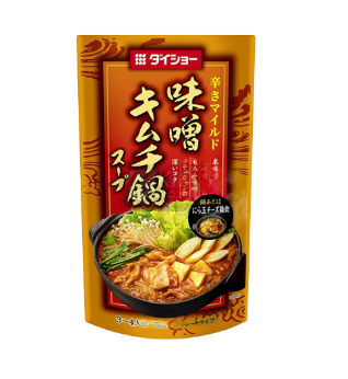 DAISHO Suppenbasis Miso Kimchi Nabe 750g