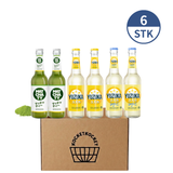 KOCKET DOYOBI YUZUKA Japanische Limonade & Matcha Tee Mix, Premium Probierpaket (Original, Light, Matcha), 330ml Glasflasche, Erfrischungsgetränk