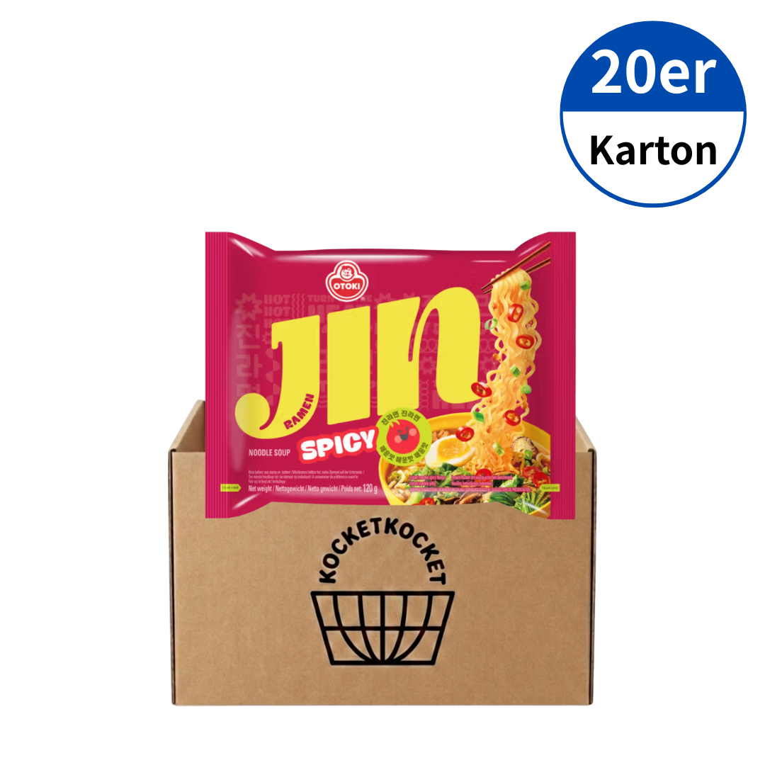 OTTOGI Jin Ramen scharf, 120g