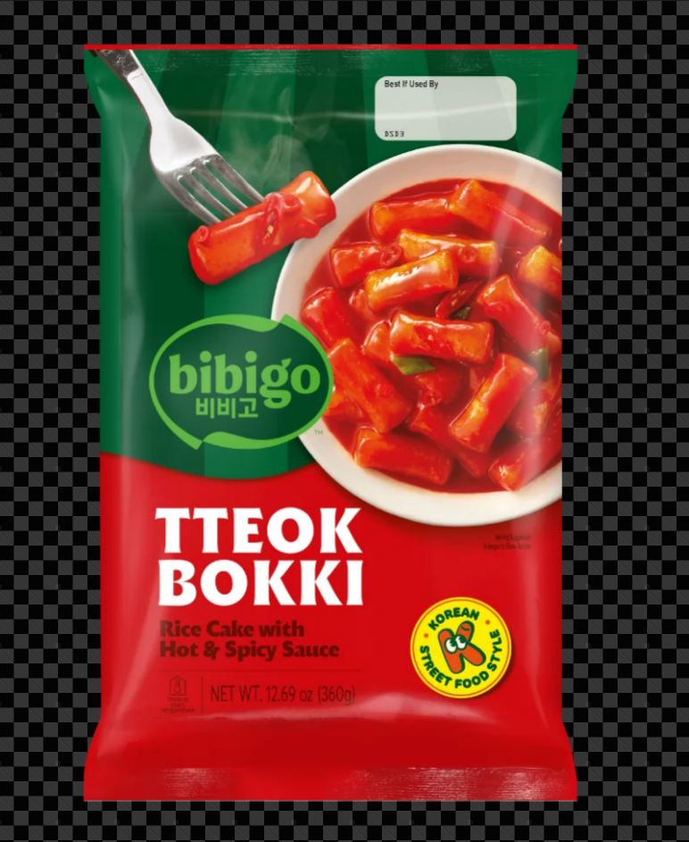BIBIGO Utteo Hot & Spicy Tteokbokki 360g