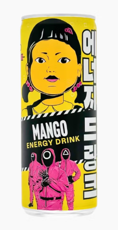 Aurellia Trade Squid Game Energy Drink Mango 250ml