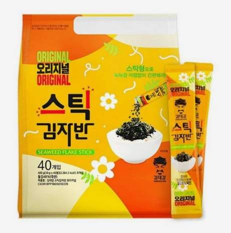 Kimdaegam Seetangflocken in Stick, Originalgeschmack (10g x 7)