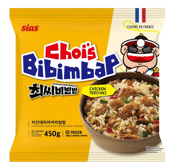 CHOIS Bibimbap Hähnchen Teriyaki 450g