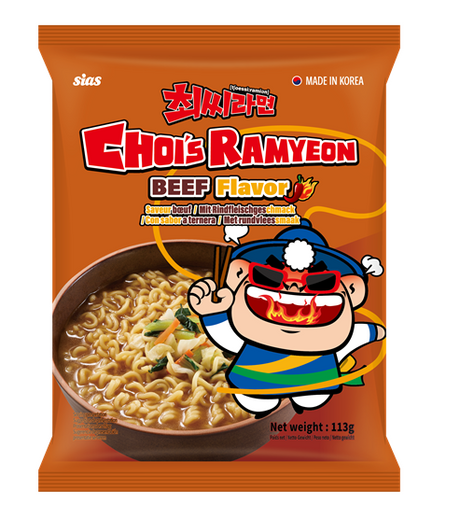 CHOIS Ramen Rindfleisch Flavor 113g