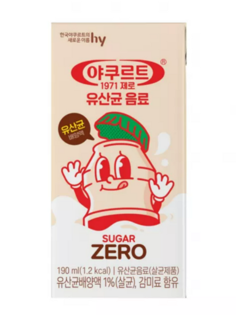 HY Zero Zuckerfrei Yakult 190ml
