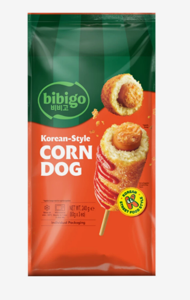 BIBIGO Knuspriger Corndog Koreanischer Art 240g