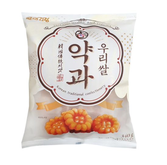 Arirang gesüßtes kleingebäck (Yakgwa) 340g 아리랑 약과