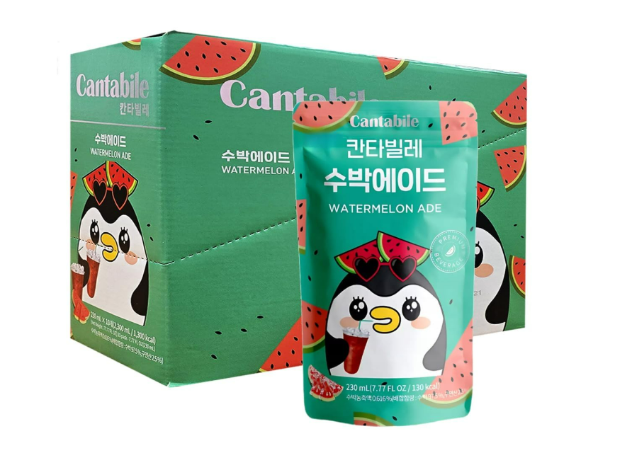 CANTABILE Wassermelone Geschmack Ade 230ml