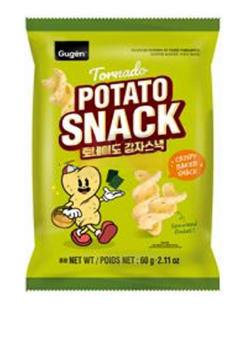 Gugen Tornado Kartoffel-Snack (Seetang-Geschmack) 70 g