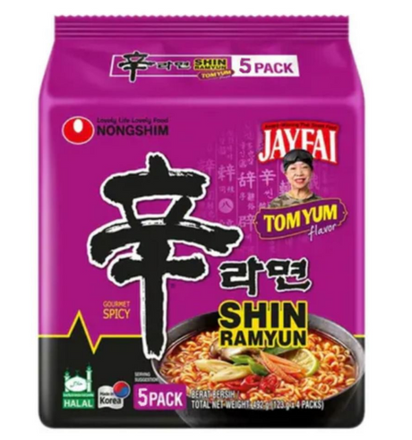NONGSHIM Shin Ramen, Tomyum 123g