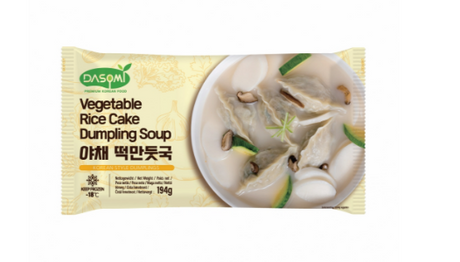 Dasomi Reiskuchen & Gemuese Gyoza Dumpling soup 194g