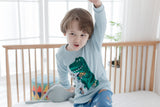 Nuribom Kinder-Schlafanzug Jungen 100% Baumwolle Gr. 86-122 (90-140)
