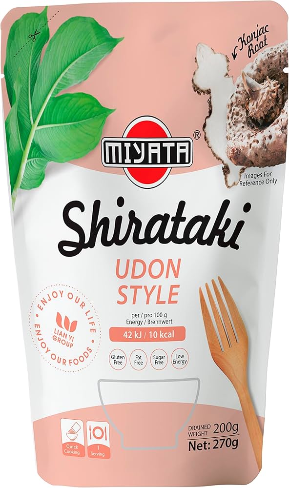 MIYATA Shirataki, Udon Nudeln aus Konjak 270g