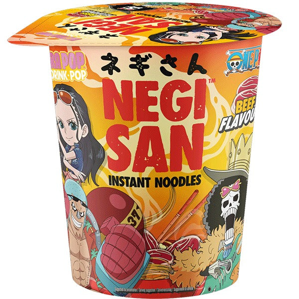 NEGISAN One Piece, Instant-Cup-Nudeln, Beef Flavor 65 g
