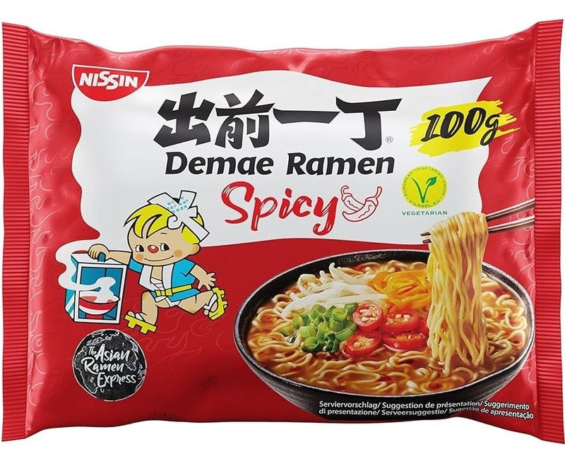 NISSIN 다마에 라면, 매운맛 100g
