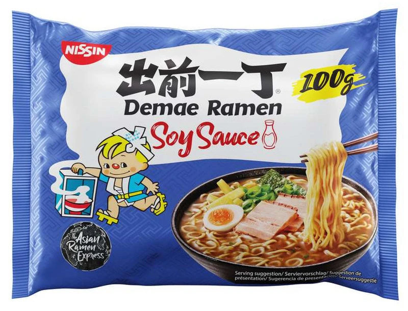 NISSIN Instant Ramen Demae Tokyo Soy 100g