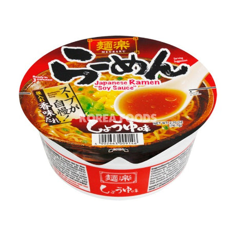HIKARI MISO MENRAKU Shoyu Ramen Cup 76.7g