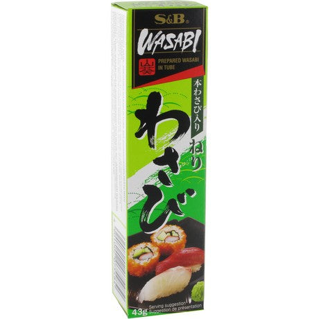 S&B Wasabipaste Tube 43g