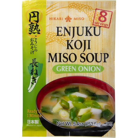 HIKARI MISO Misosuppe Frühlingszwiebel Enjuku Koji 153g