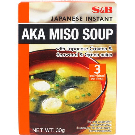 S&B Aka Miso-Suppe 30g