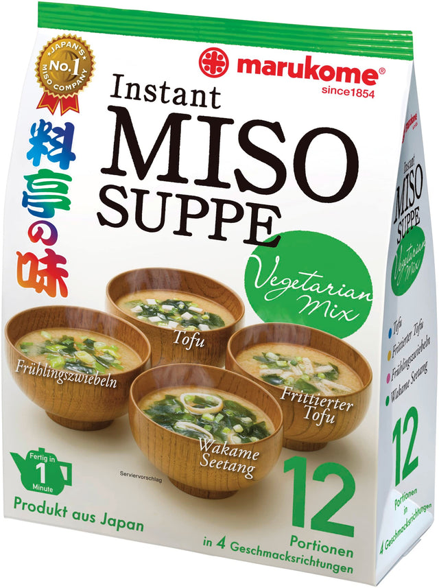 MARUKOME Miso-Suppenpaste, Vegetarisch, dunkel Ryotei No Aji 224,55 g