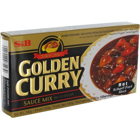 S&B Goldencurry Currysoßen-Mix Scharf 220g