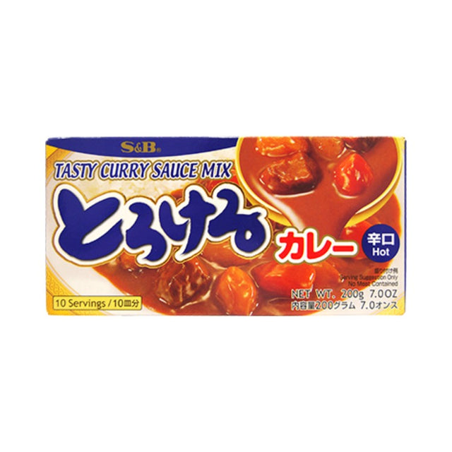 S&B Torokeru Currywürfel Scharf 200g