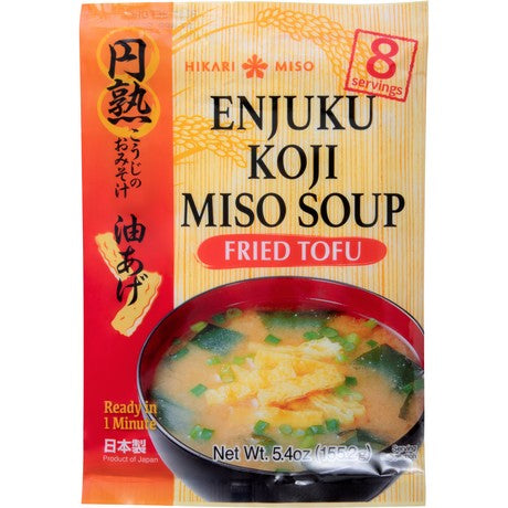 HIKARI MISO Miso-Suppe Frittierter Tofu Enjuku Koji 155g