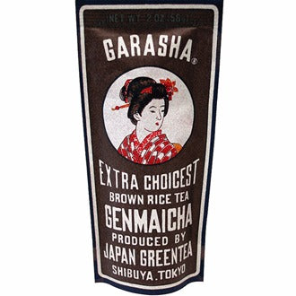 GARASHA Grüner Tee, brauner Reis (Genmaicha) 56g