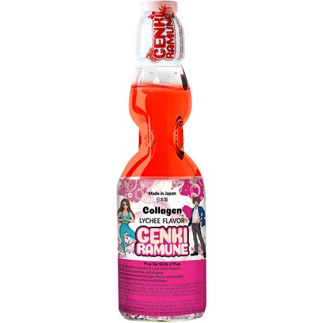GENKI RAMUNE Litchi 200ml