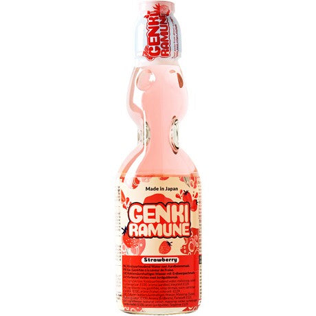 GENKI RAMUNE Erdbeer mit Pfand 200ml