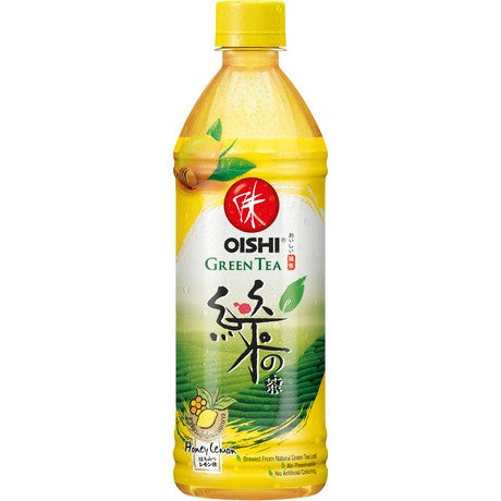 OISHI Grüner Tee Getränk mit Honig-Zitrone mit Pfand 500ml