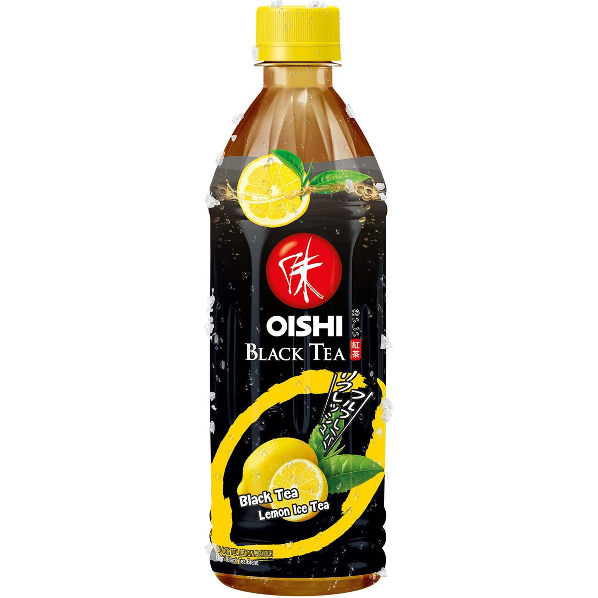 OISHI Schwarzer Eistee Getränk Zitrone mit Pfand 500ml