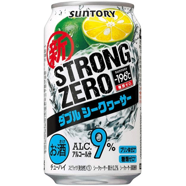 SUNTORY Strong Zero Double Limetten 9% mit Pfand 350ml