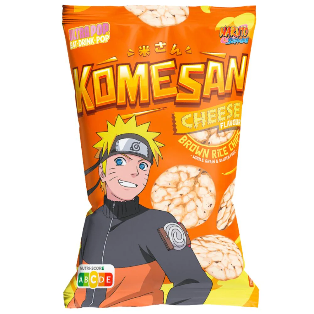 ULTRA POP Komesan Vollkornchips Käse 60g