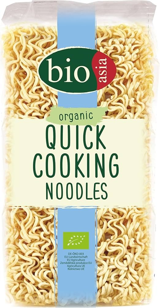BIOASIA 유기농 퀵 누들(계란 무첨가) 500g