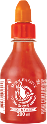 FLYING GOOSE Chilisauce, Sriracha, scharf & süß 200ml