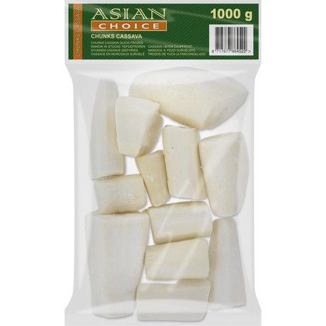 ASIAN CHOICE Maniok Stücke 1kg