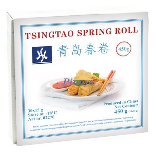TSINGTAO SPRINGROLL Mini Spring Rolls with Vegetables 450g
