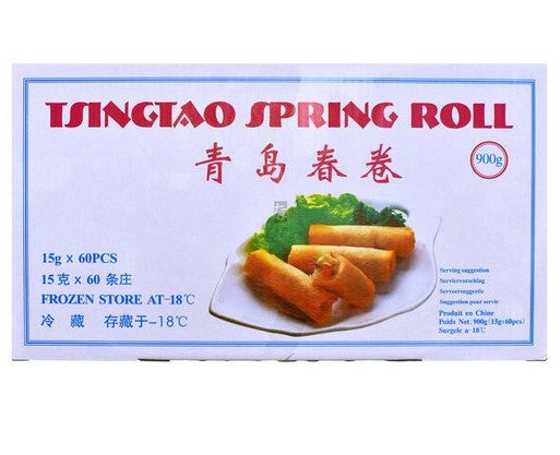 TSINGTAO SPRINGROLL Mini-Frühlingsrollen mit Gemüse 900g
