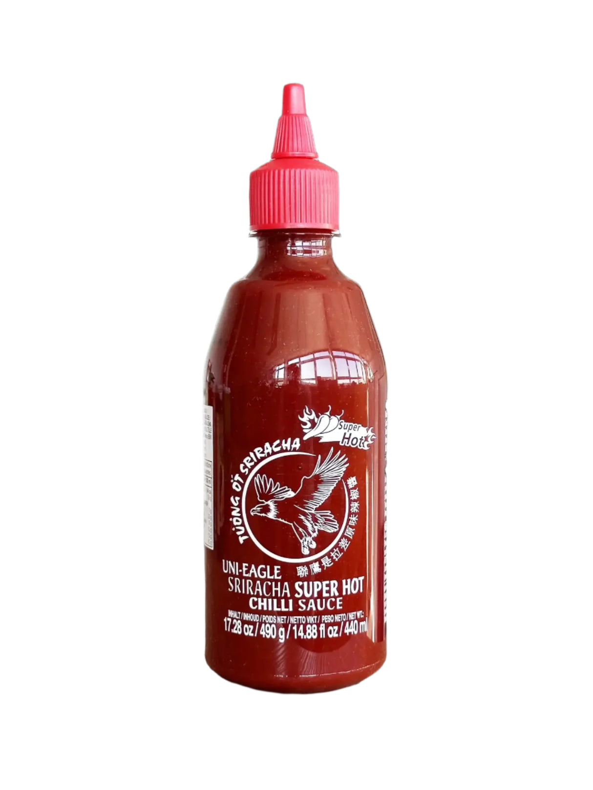 UNI-EAGLE Sriracha Sauce, Super Scharf 490g
