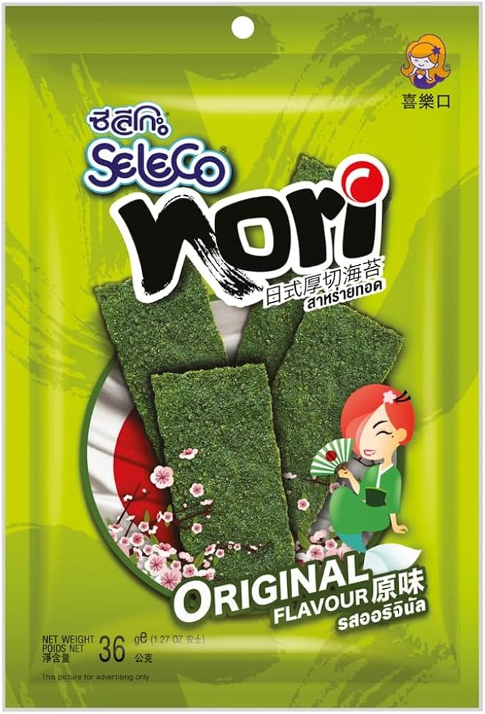 SELECO Snack Seetang knusp. gew. Btl 36g