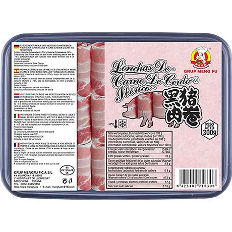 MENG FU Röllchen vom Iberischen Schwein 300g