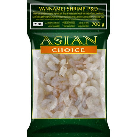 ASIAN CHOICE Vannamei Garnele P&D 71/90 700g