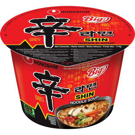 NONGSHIM 신라면 큰 컵, 컵라면 