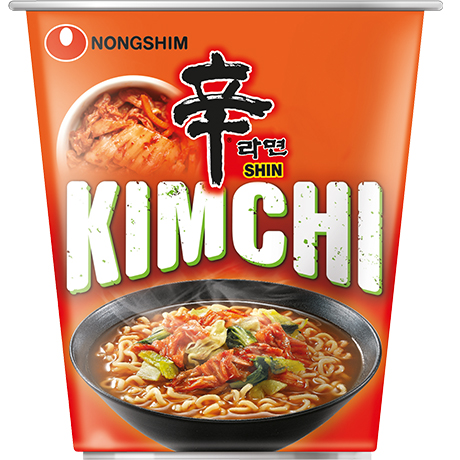 NONGSHIM Shin Kimchi Ramen Cup, klein