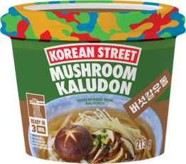 KOREAN STREET Kaludon Nudeln, Pilze Cup 213g