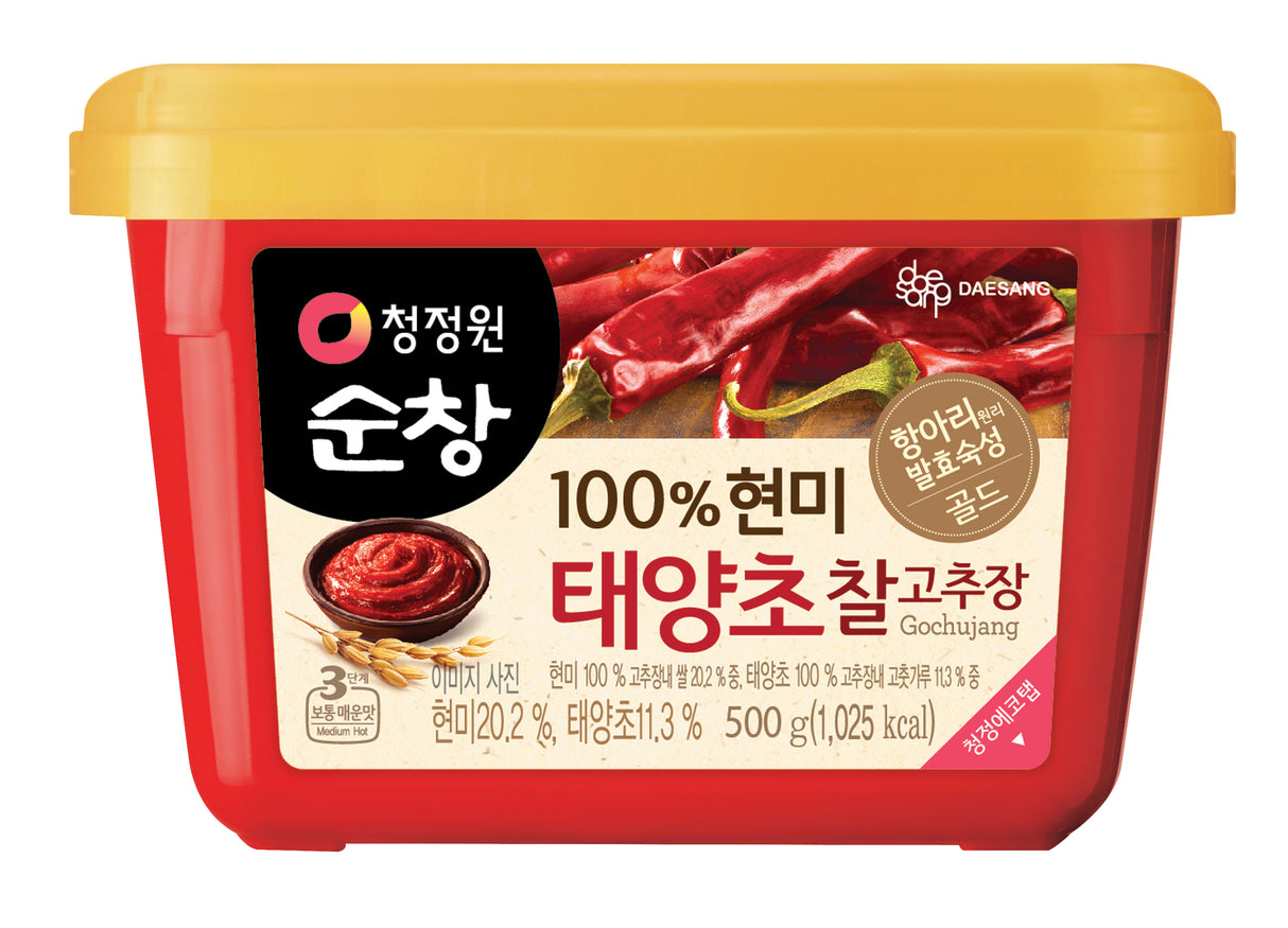 Chung Jung One Koreanische Chilipaste Gochujang, Scharf 500g