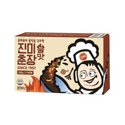 JINMI Schwarze Sojabohnpaste Chunjang, Rauchgeschmack 300g